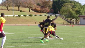 Army - Navy Flag Football game 2018