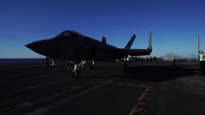 F-35C Lightning II Flight Operations Aboard the USS Carl Vinson