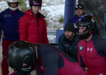 (Stringer) AFSOC Airmen Compete on USA Bobsled Team