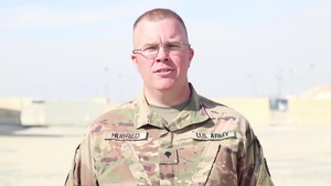 Spc. Joshua Hubred