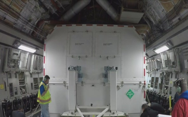GPS III: Satellite transported to Cape Canaveral AFS, Florida