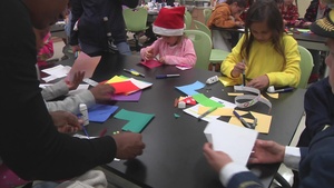Iwakuni Elementary School hosts Polar Express Literacy Night (B-Roll)