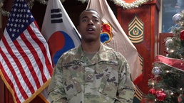 USAMSC-K Holiday Shoutout from PFC Muhammad