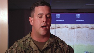 Inside the Fire Arms Training Simulator