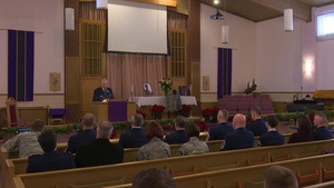 Memorial Service for Staff Sgt Anthony Dean and Family