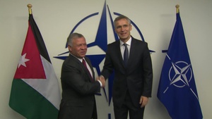 Visit to NATO by His Majesty King Abdullah II ibn Al Hussein of the Hashemite Kingdom of Jordan