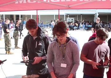 Recruiting with Swag | Does this Staff Sergeant Have the Best Job in USMC Recruiting?