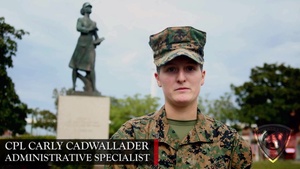 Sustaining the Transformation | Marine Pins on Corporal He Helped Recruit