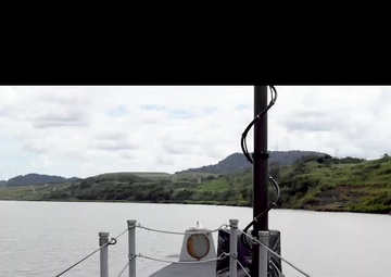 USS Michael Monsoor Transits the Panama Canal