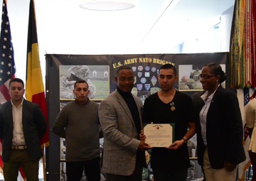 AFNORTH Best Warrior Competition awards ceremony