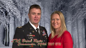 Holiday Greeting: Lt. Col. Brian Ryan