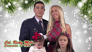 Holiday Greeting: Col. Ricky Mills