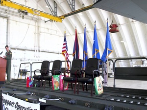 Operation Christmas Drop 2018 Push Ceremony