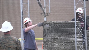 7th ESB Utilizes 3D Concrete Printer