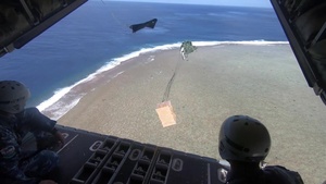Operation Christmas Drop 2018: RAAF B-roll