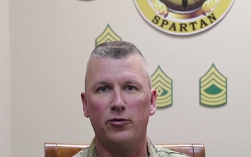 Command Sgt. Maj. Joe J. Hjelmstad