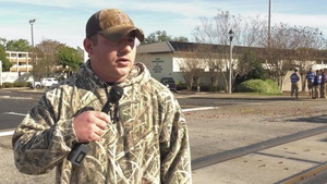 Keesler's 81st Security Forces Squadron conducts a protest exercise