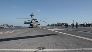 Helicopter Sea Combat Squadron 14 Conducts flight operations with the John C. Stennis Strike Group