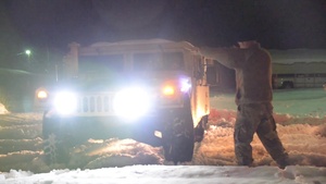 Winter Storm Diego Finds NCNG Soldiers Ready to Respond