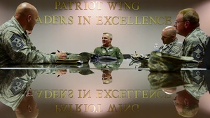 Maintenance First Sergeant visits Westover ARB