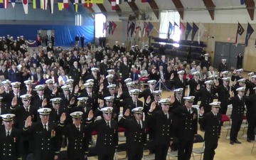 Navy OCS Graduation