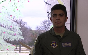 2nd Lt. Miguel Cruz Holiday Greeting