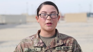 Spc. Selena Zavala