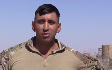 Tech Sgt. Israel Garza Holiday Greeting