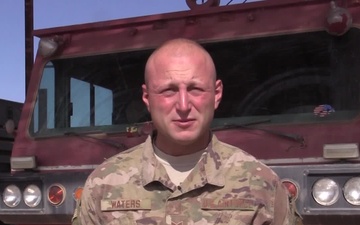 Staff Sgt. Thomas Waters Holiday Greeting