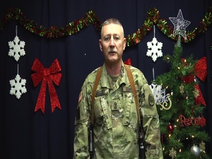 1Sgt Jeffrey L. Gregory Holiday Shout-Out