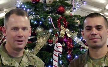 1st Infantry Division Atlantic Resolve Mission Command Element command team holiday greeting