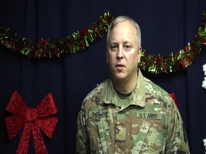 Maj. Curtis Sherwood Holiday Shout-Out