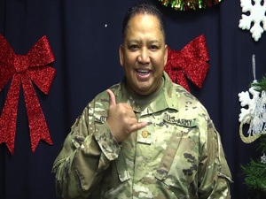 Maj. Joseph Burdett Holiday Shout-Out (Hawai'i Olelo)