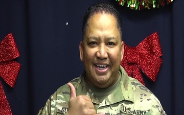 Maj. Joseph Burdett Holiday Shout-Out (Hawai'i Olelo)