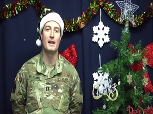 Cpt. Calvin McAdams Holiday Shout-Out