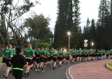 25th Infantry Division runs for Tropic Lightning Week 2018