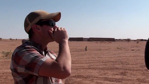 EOD Detonation on Nigerien Air Base 201 B-Roll