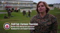 Okinawa based Marines complete culminating event to earn higher level MCMAP belts