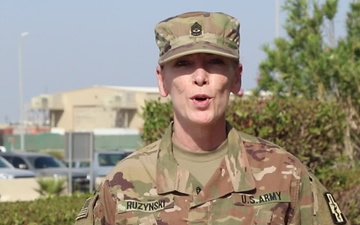 Sgt. Maj. Leah Ruzynski