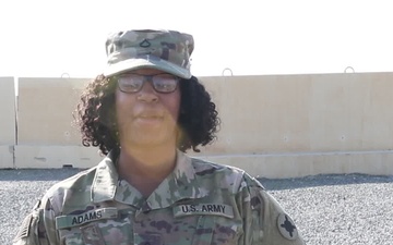 Pfc. Kayla Adans