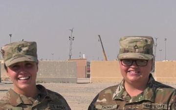 Spc. Madison Lee &amp; Pfc. Hailey Thomas