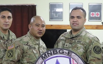 Sgt Bennette Mangrobang, Sgt Martin Makuaole, Sgt Geoffrey Gabayan, Staff Sgt Josiah Maika