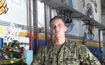 Petty Officer Eric Steiner Happy Holiday Greeting