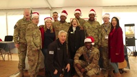 U.S. Soldiers, USO holiday shout out