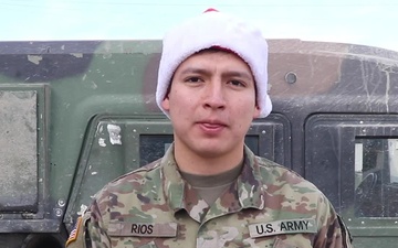 Cpl Alfredo Rios Holiday Shout-Out