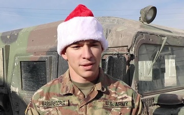 Sgt John A. Massanet Cruz Holiday Shout-Out (Spanish)