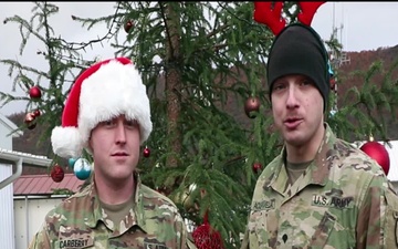 Spc Joel Carberry and Spc Cristofer Acquavella Holiday Shout-Outs