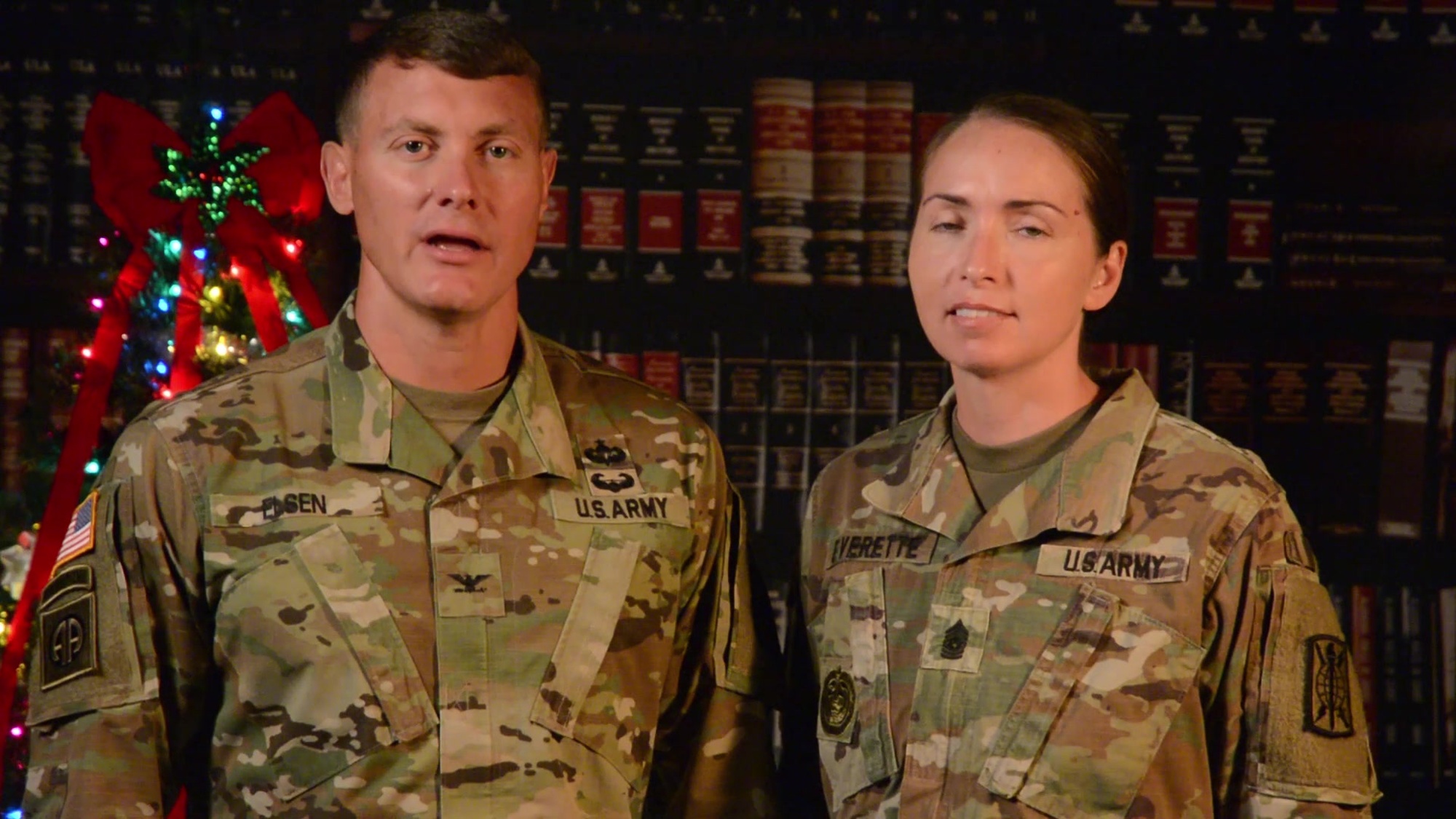 Happy Holidays from the 500th Military Intelligence Brigade-Theater command team.