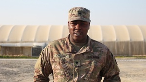 Spc. Cleveland Crosby Holiday Message