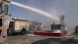 380th AEW Fire Department Tests New Water-Saving Method